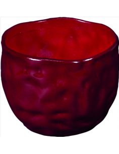 tarvisium vaso cachepot roccia 15cm rosso ji4027153