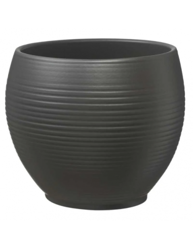 tarvisium vaso manacor 16cm col.0207 matte anthracite kc018.016.0207