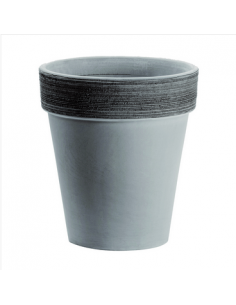 tarvisium vaso alto graffiato greige 31cm 9603143