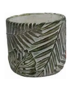 tarvisium vaso cilindro leaves 13cm fj20112c