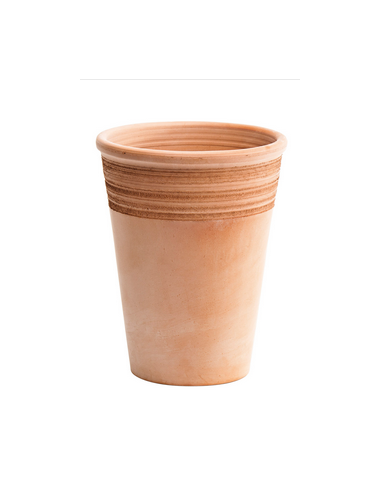 tarvisium vaso lungo anticato graffiato 25cm 9362513