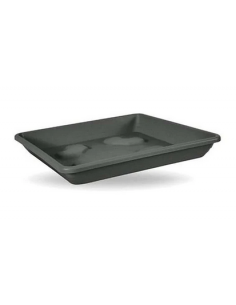 veca sottovaso quadrato 36cm antracite sv006-cm0036-011