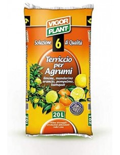 vigorplant terriccio per agrumi 20lt