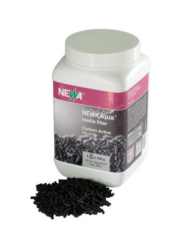 newa aqua media filter carbo-active pellets (torba) 3x100gr 00.11.230