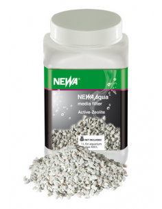 newa aqua media filter active zeolite rete inclusa 1lt per acquario max 400lt 00.11.242