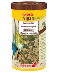 sera vipan nature 1000ml 210gr grobflocken 32285