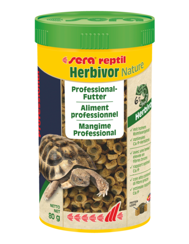 sera professional reptil herbivor 85gr 250ml 01810