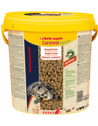 sera professional reptil carnivor 10000ml 10l 3,2kg 01825 off zg