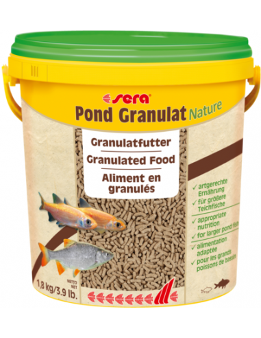 sera pond granulat 10l 07190 off zg