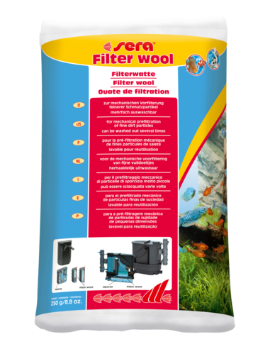 sera lana filtrante 250gr 08463