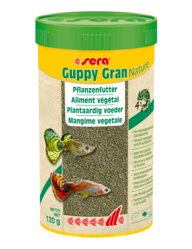 sera guppy gran nature 250ml 120gr 00711
