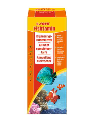 sera fishtamin 15ml 02710