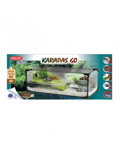 zolux tartarughiera karapas aqua 60...
