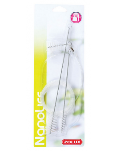 zolux set 3 scovolini per pulizia acquario r.377506