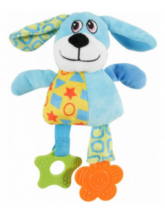 zolux gioco cane peluche puppy blu r.480079ble