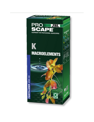 jbl proscape k macroelements 250ml fertilizzante di potassio