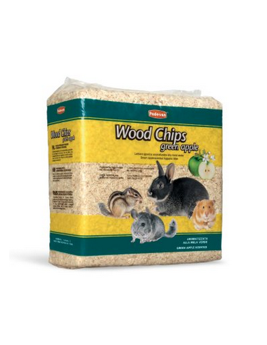 padovan trucioli 1kg wood chips green apple pp00016