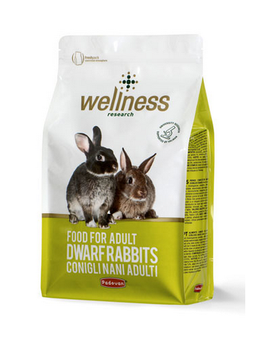 padovan wellness per conigli nani adulti 3kg pp00682