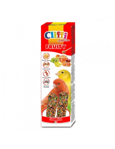 cliffi stick canarini fruity 2pz
