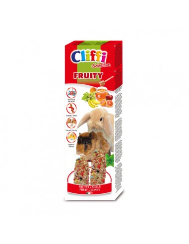 cliffi sticks conigli fruity 2pz