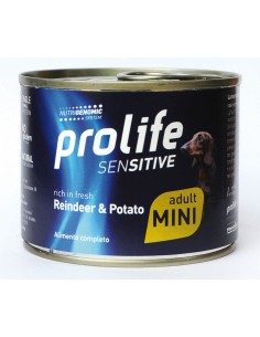 prolife dog sensitive adult mini 200gr reindeer&potato zpu.39667