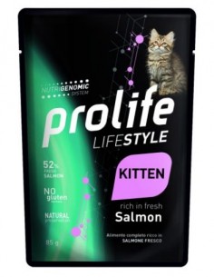 prolife cat lifestyle kitten busta 85gr salmon zpu.40267