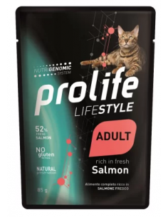 prolife cat lifestyle adult busta 85gr salmon zpu.40281