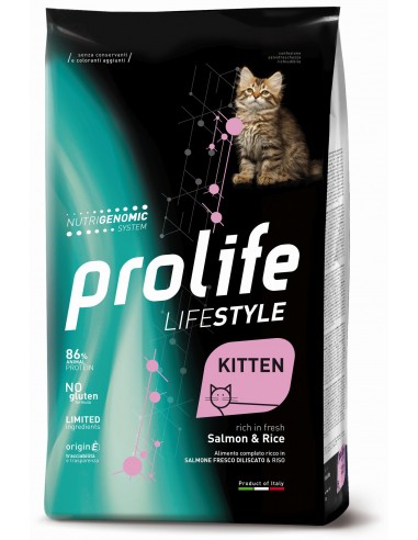prolife cat lifestyle kitten 200gr salmon zpu.40250