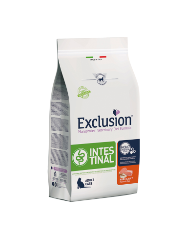 exclusion cat 2kg adult intestinal pork&rice cip02
