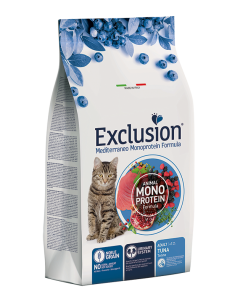 exclusion cat 300gr monoprotein noble grain adult tonno ngcat03