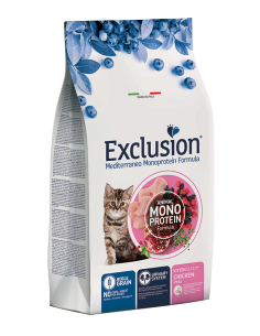 exclusion cat 300gr monoprotein noble grain kitten pollo ngckc03
