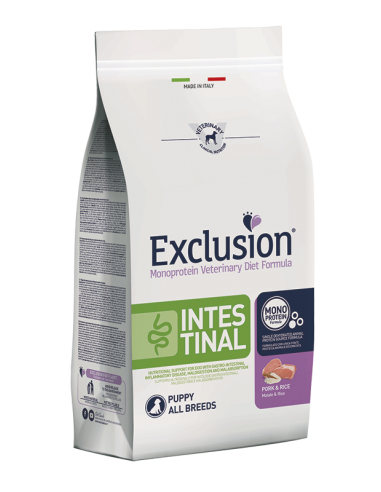 exclusion diet dog 2kg puppy all breeds intestinal pork&rice inpa02