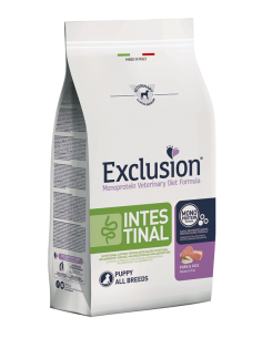 exclusion diet dog 12kg puppy all breeds intestinal pork&rice inpa11