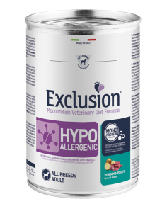 exclusion diet dog 400gr adult all breed hypoallergenic venison&potatoes vm37