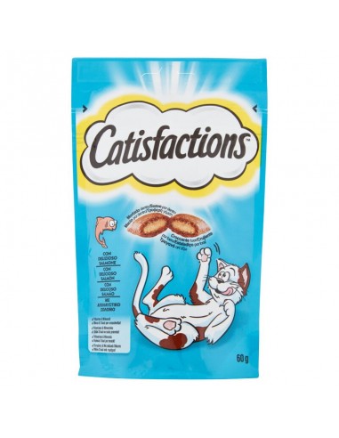 catisfaction cat snack salmone 60gr 260311
