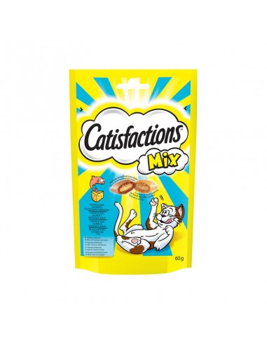 catisfaction cat snack salmone/formaggio 60gr 277531