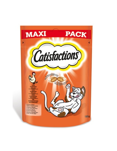 catisfaction cat snack pollo 180gr 328889