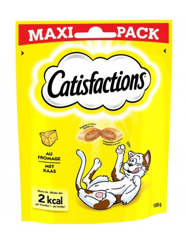 catisfaction cat snack formaggio 180gr 370444