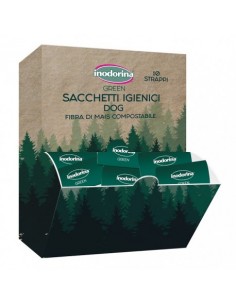 inodorina ricarica sacchetti igienici green compostabili 1pz 660.0010.003