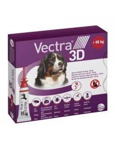 vectra 3d cane 40kg 3 pipette off - 20%