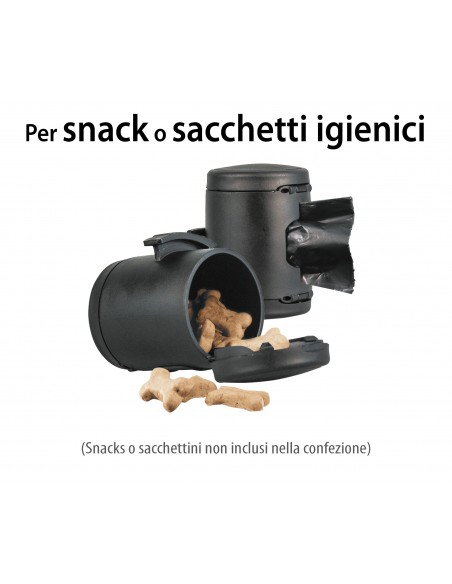 croci c5055998 multi box per guinzaglio new classic s/m-l nero (c5055060)