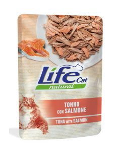 lifecat nat 70gr busta tonno con salmone 10132 off zg