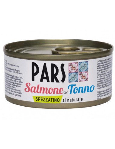 pars 70gr spezzatino al naturale salmone con tonno 113167