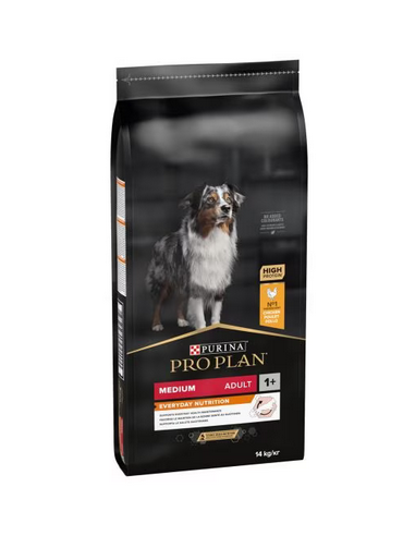 PRO PLAN DOG 14KG ADULT MEDIUM OPTIBALANCE POLLO 12367257