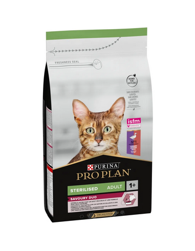 PRO PLAN CAT 1,5KG STERILISED OPTISAVOUR ANATRA E FEGATO 12384808
