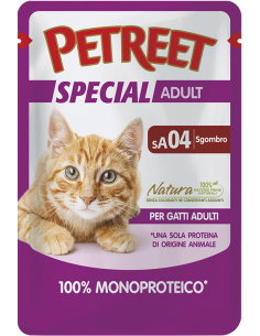 petreet busta 70gr 100% sgombro a55023