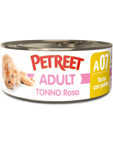 petreet nat 140gr tonno rosa con patate a53147