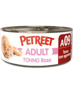 petreet nat 70gr tonno rosa sgombro a53068