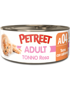 petreet nat 70gr tonno rosa salmone a53063