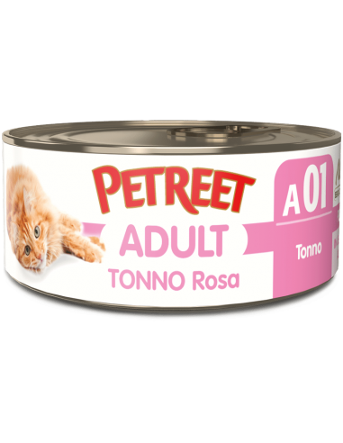 petreet nat 70gr tonno rosa a53060